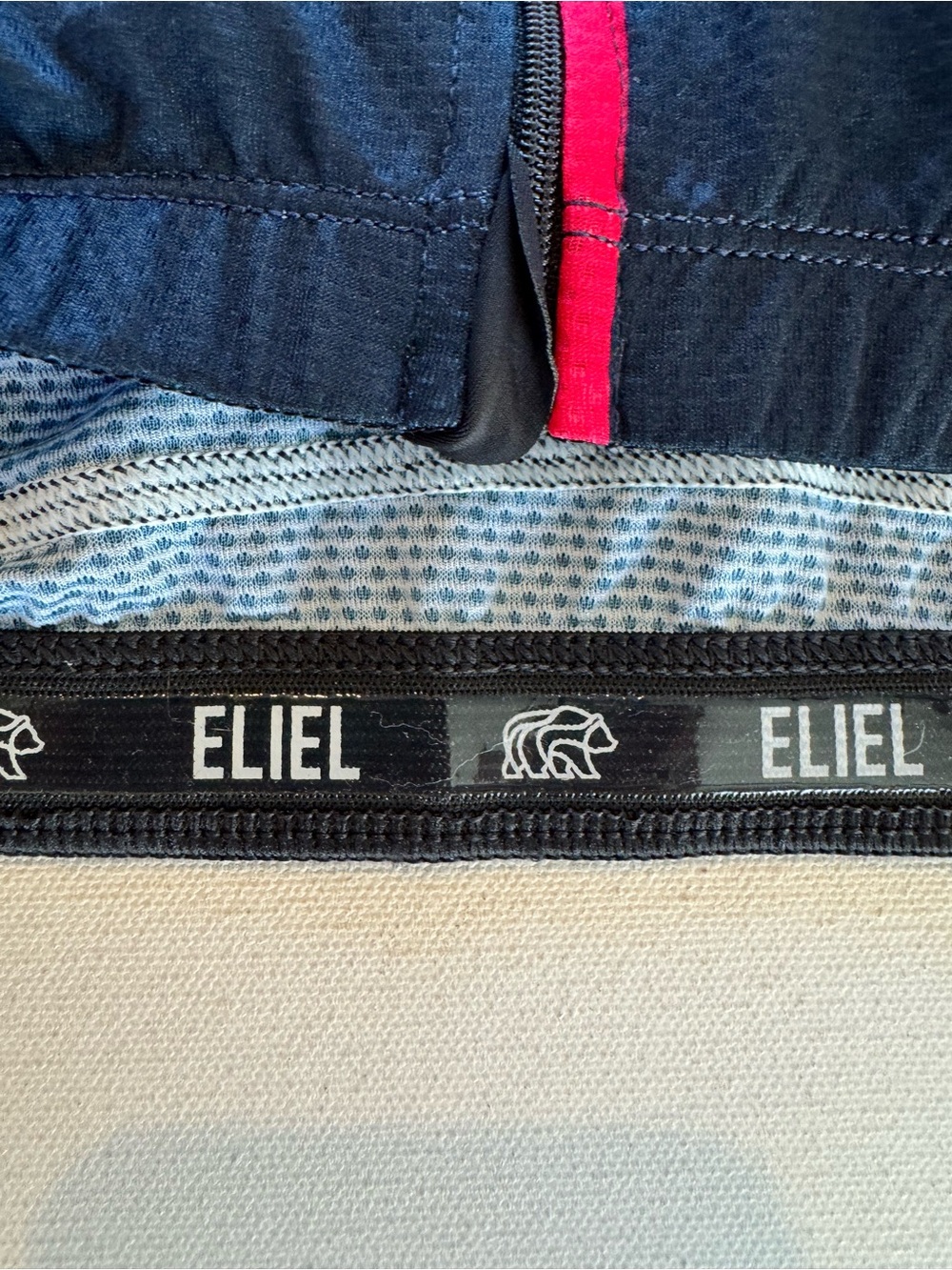 Eliel Rincon Men's Cycling Jersey Blue Short Sleeve Full Zip Pockets Size Medium - Picture 5 of 14